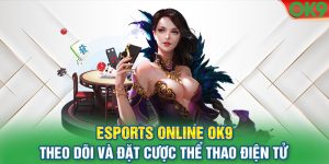 Esports Online OK9 – Theo Dõi Và Đặt Cược Thể Thao Điện Tử