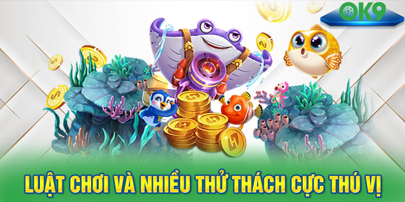 Luật chơi và nhiều thử thách cực thú vị