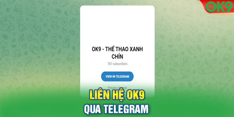 Liên Hệ OK9 qua Telegram